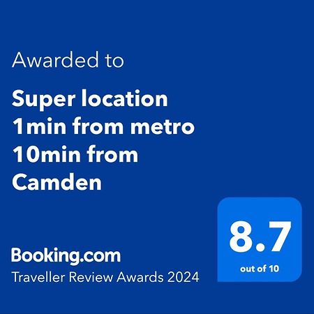 Apartmán Super Location 1Min From Metro 10Min From Camden Londýn Exteriér fotografie